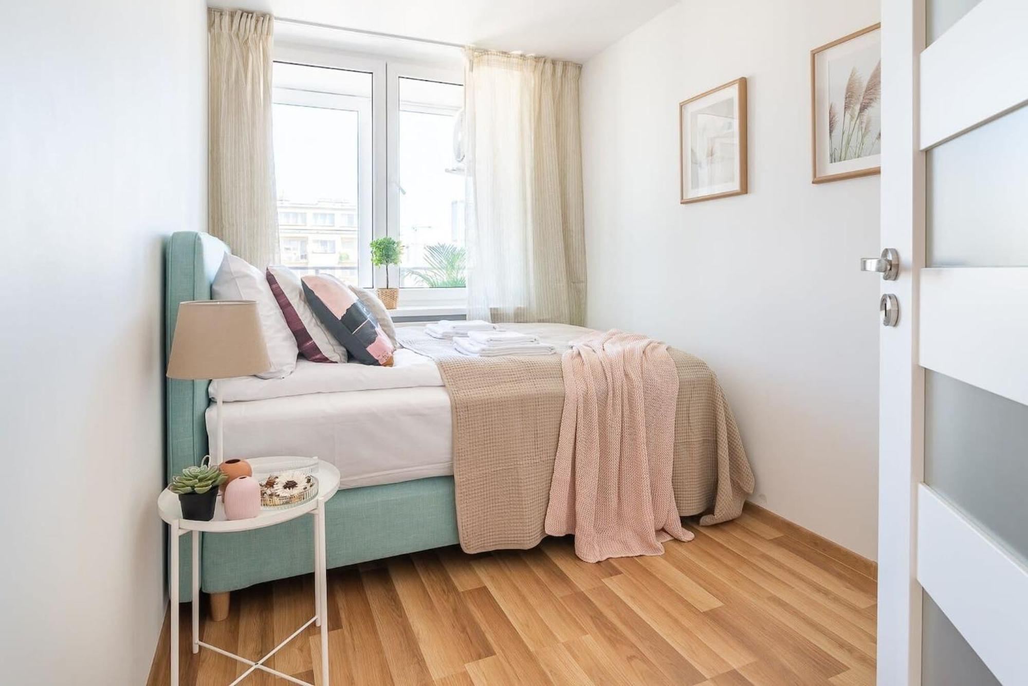 Navy Aesthetic Apartment With Balcony By Noclegi Renters Warsaw Luaran gambar